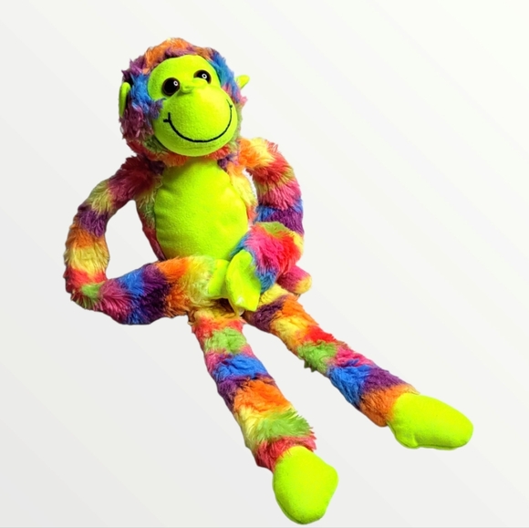 Hanging monkey soft toy cotton candy - Jess. - Picture 9 of 11